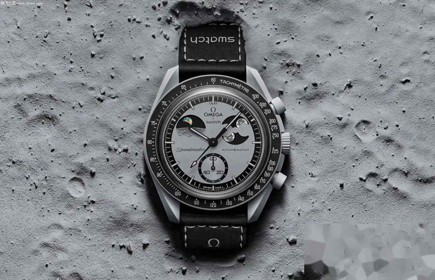 斯沃琪与欧米茄联名新推：MoonSwatch Mission To EarthPhase，腕间月地双相奇观！ | 奈斯探表