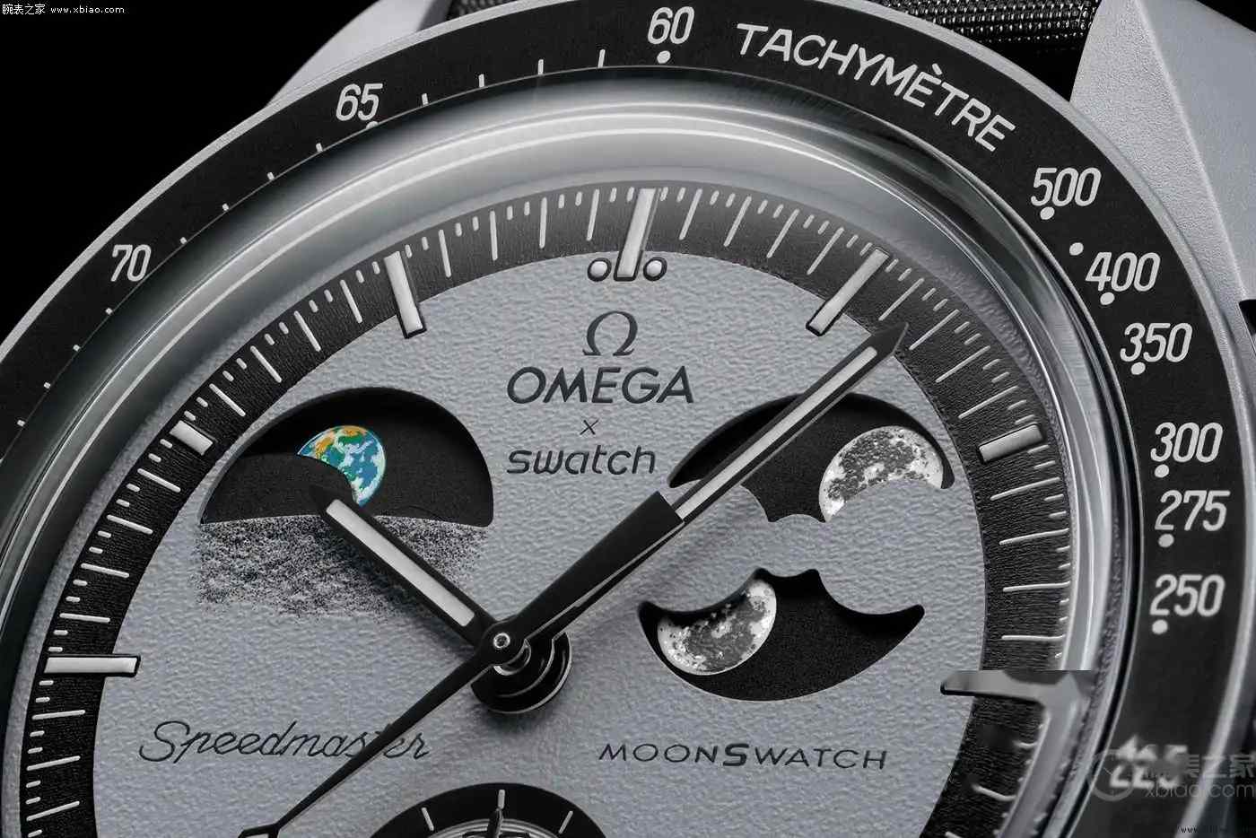 斯沃琪与欧米茄联名新推：MoonSwatch Mission To EarthPhase，腕间月地双相奇观！ | 奈斯探表