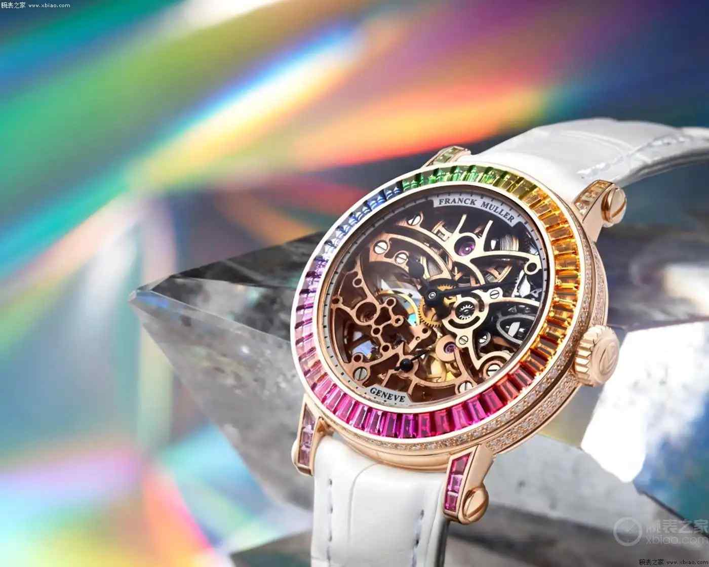 法穆兰2024新品发布：Round Skeleton Baguette 31毫米腕表，珠宝与制表艺术的完美碰撞 | 奈斯探表