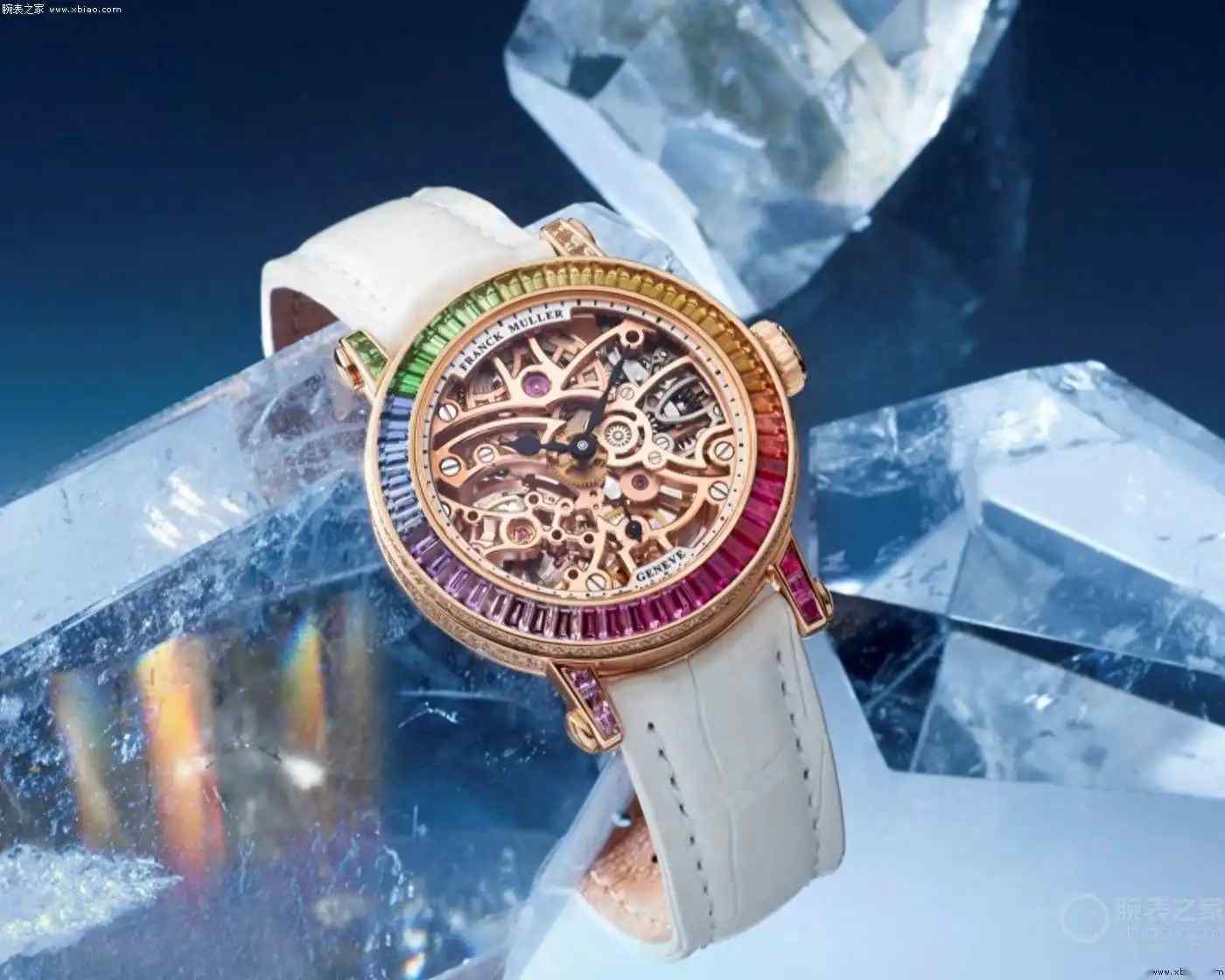 法穆兰2024新品发布：Round Skeleton Baguette 31毫米腕表，珠宝与制表艺术的完美碰撞 | 奈斯探表