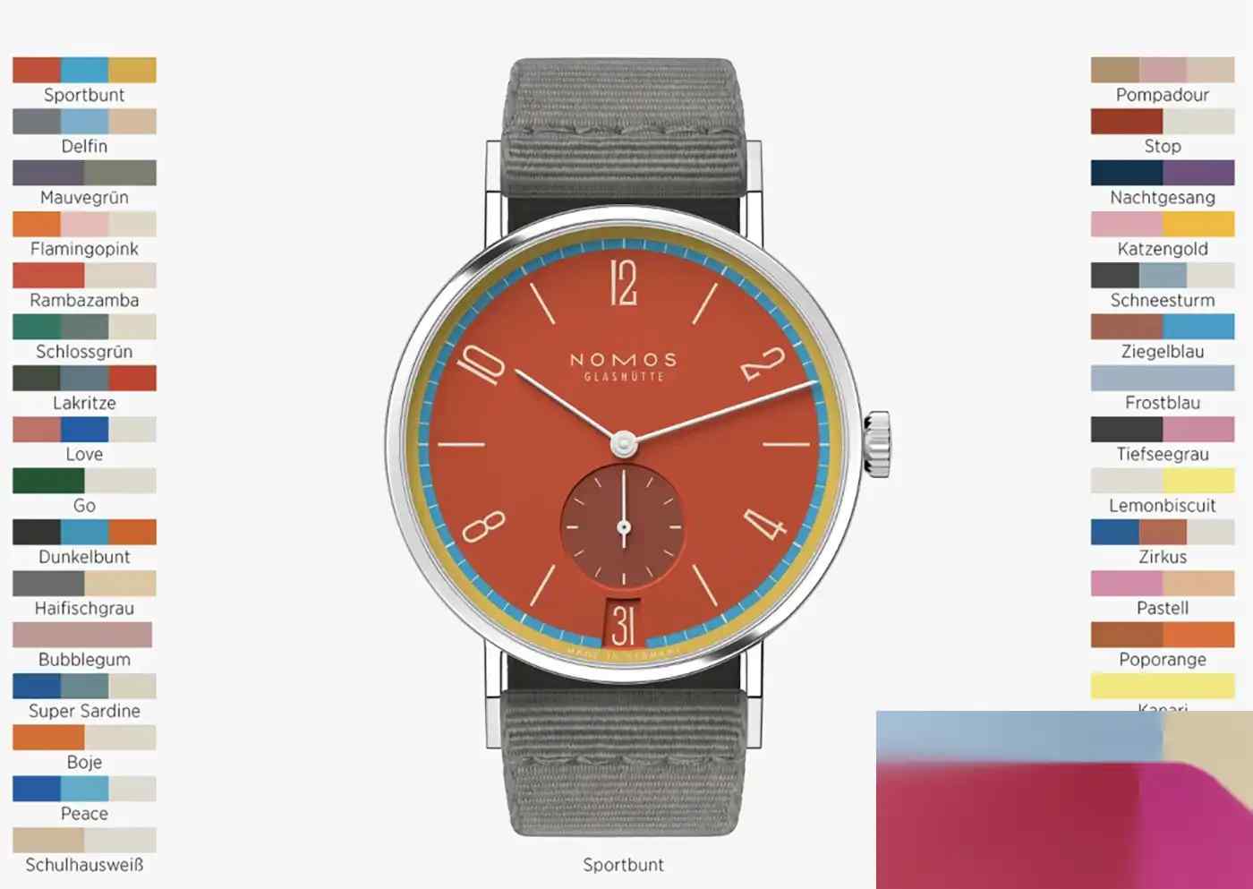 一眼万年!NOMOS Tangente系列,撞色设计美到窒息! | 奈斯探表 一眼万年!NOMOS Tangente系列,撞色设计美到窒息! | 奈斯探表
