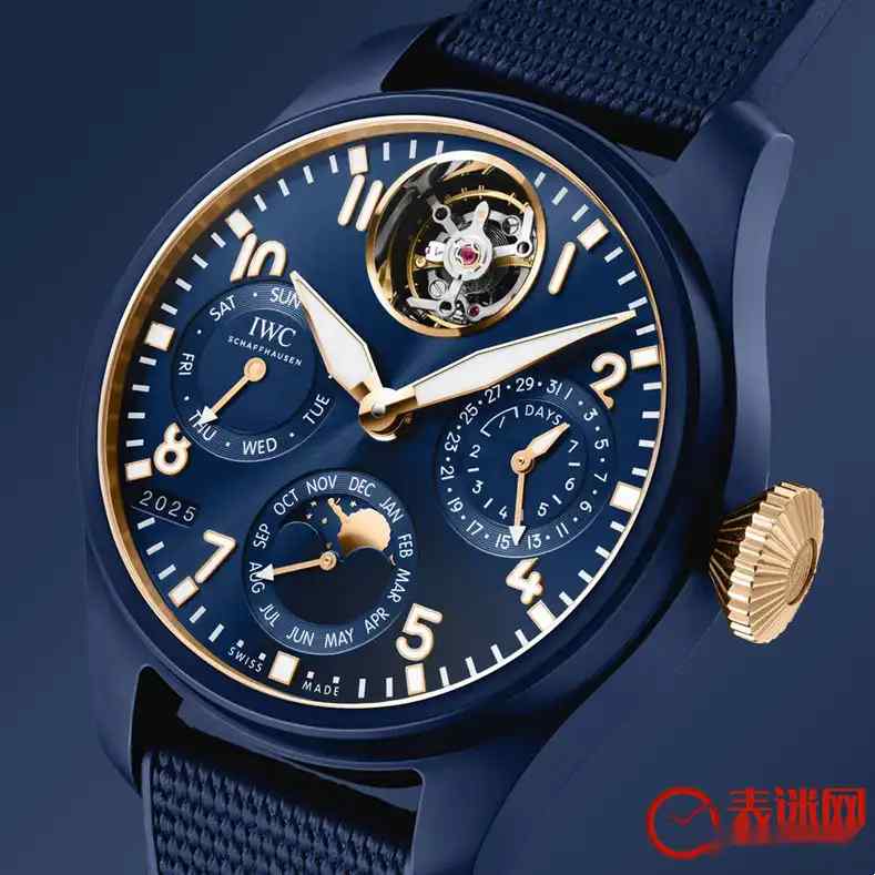 577年仅误差1天!IWC小王子蓝色陶瓷陀飞轮限量版震撼发布 | 奈斯探表 577年仅误差1天!IWC小王子蓝色陶瓷陀飞轮限量版震撼发布 | 奈斯探表