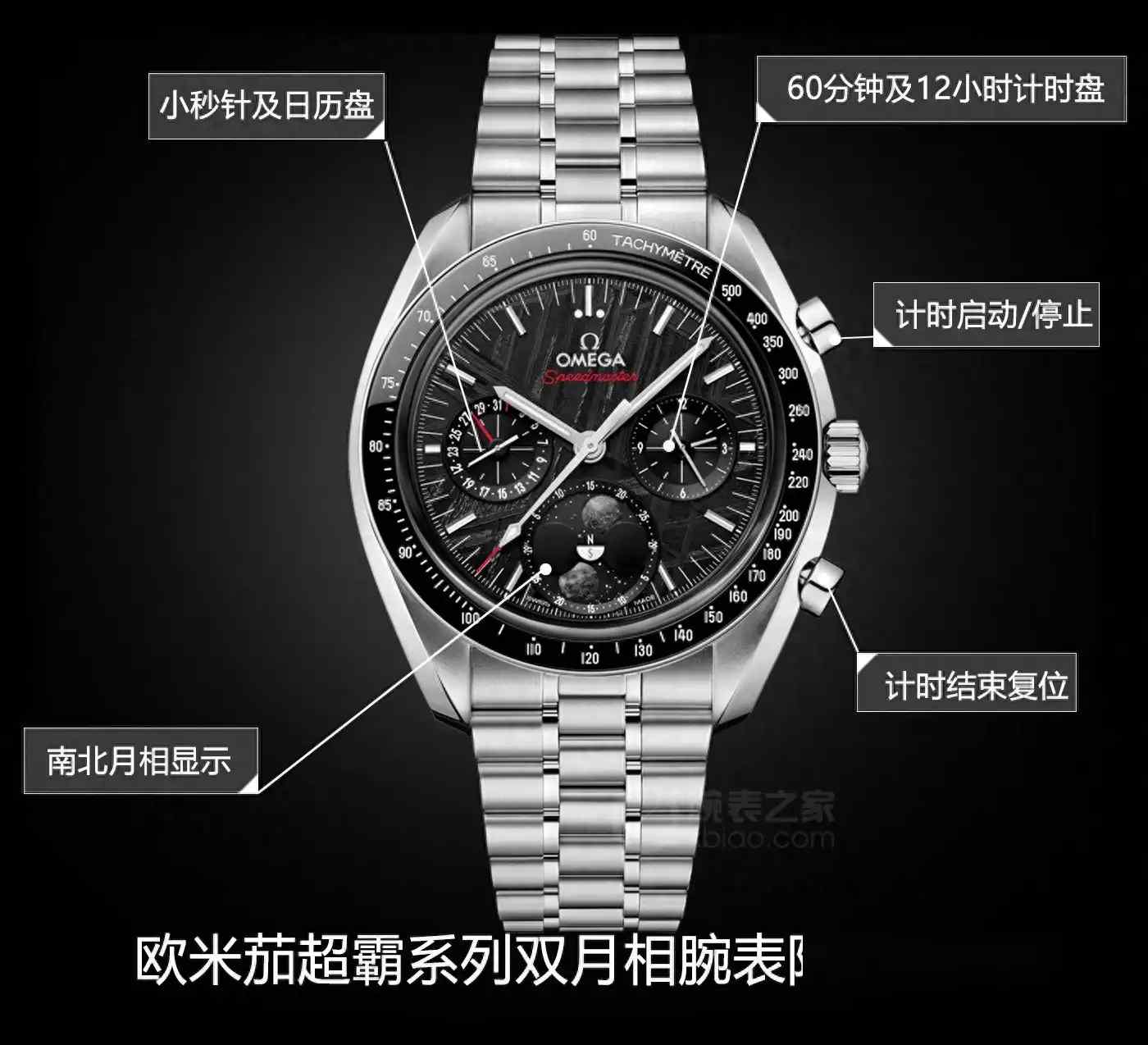 13.8万值不值?欧米茄超霸月球陨石腕表深度评测 | 奈斯探表 13.8万值不值?欧米茄超霸月球陨石腕表深度评测 | 奈斯探表