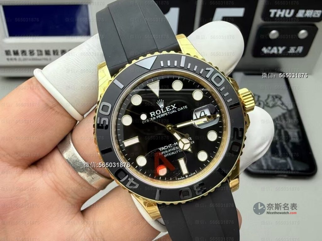 复刻表天花板!VS厂劳力士黄金游艇V3实测,148克配重太惊艳 | 奈斯探表 复刻表天花板!VS厂劳力士黄金游艇V3实测,148克配重太惊艳 | 奈斯探表