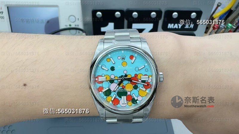 VS厂劳力士恒动蒂芙尼泡泡盘实测,丹东3235机芯稳如老狗! | 奈斯探表 VS厂劳力士恒动蒂芙尼泡泡盘实测,丹东3235机芯稳如老狗! | 奈斯探表