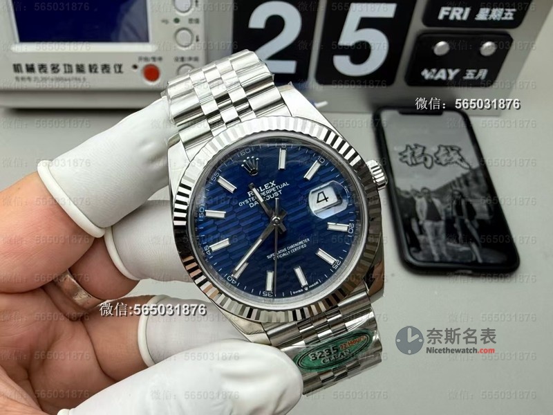 Clean厂劳力士41日志格纹蓝盘深度评测:3235机芯到底值不值? | 奈斯探表 Clean厂劳力士41日志格纹蓝盘深度评测:3235机芯到底值不值? | 奈斯探表