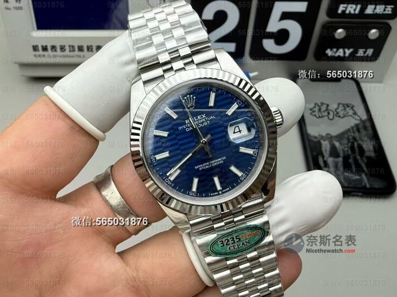 Clean厂劳力士41日志格纹蓝盘深度评测:3235机芯到底值不值? | 奈斯探表 Clean厂劳力士41日志格纹蓝盘深度评测:3235机芯到底值不值? | 奈斯探表