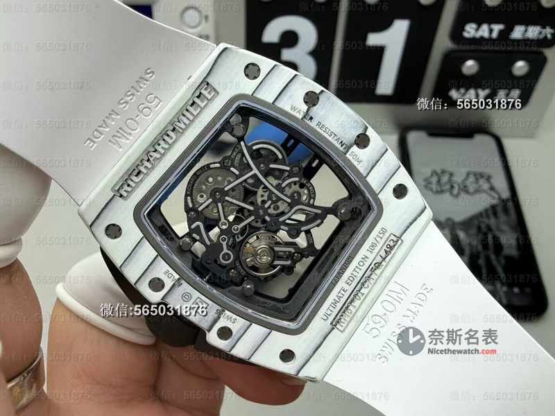 颠覆市场认知的复刻神器!ZF RM061白跑道腕表细节解析,比原装还惊艳 | 奈斯探表 颠覆市场认知的复刻神器!ZF RM061白跑道腕表细节解析,比原装还惊艳 | 奈斯探表