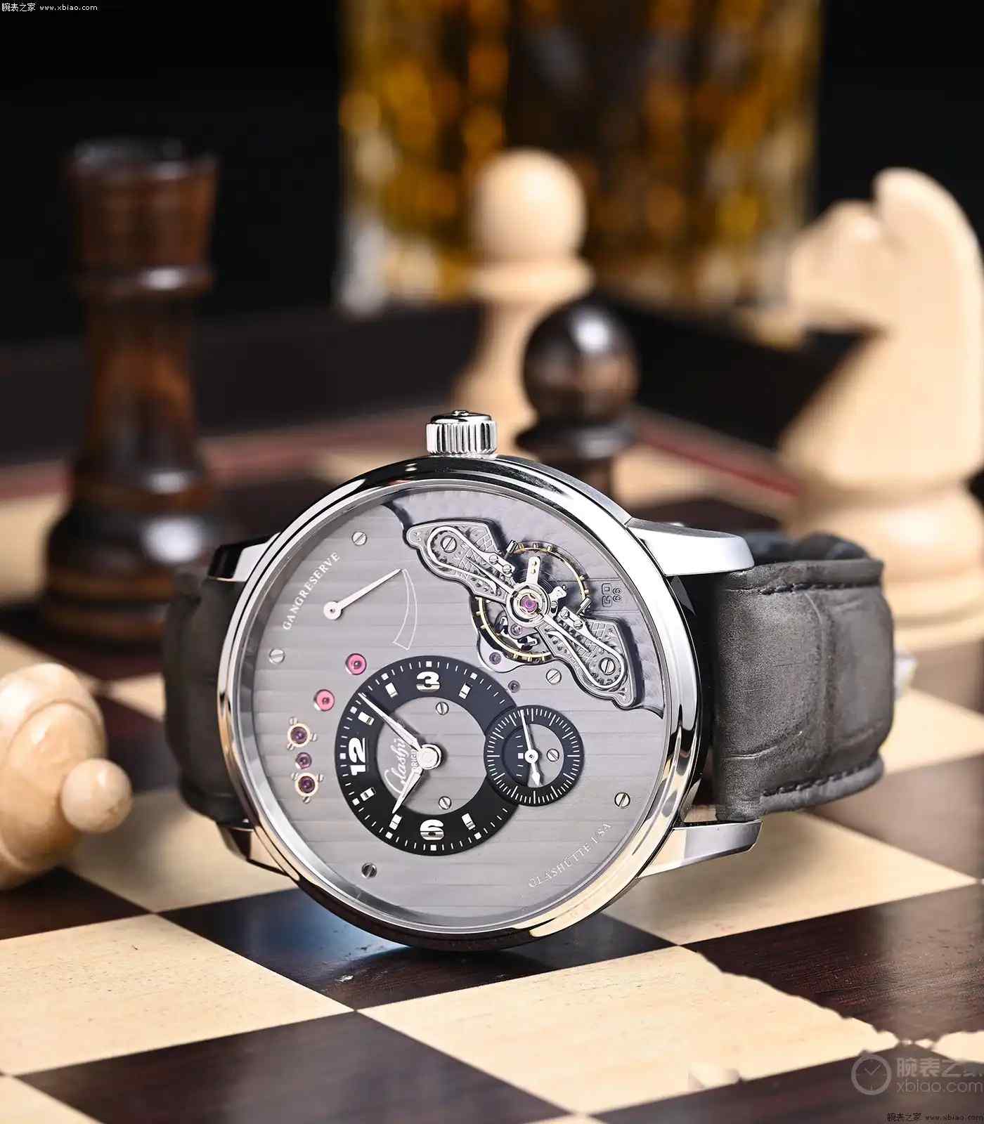 0万预算必看！格拉苏蒂原创双鹅颈腕表深度评测：这机芯美得不像实力派！ | 奈斯探表