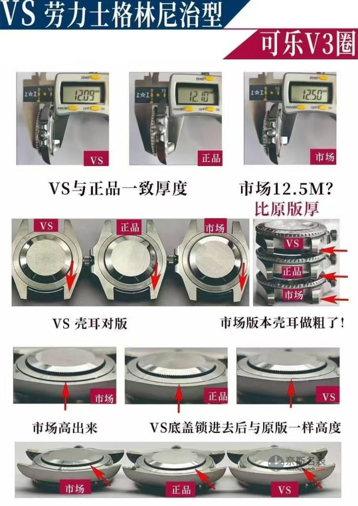VS厂放大招!VS厂V3可乐圈横评,丹东3285机芯+高通透镜面+原版圈口太惊艳 | 奈斯探表 VS厂放大招!VS厂V3可乐圈横评,丹东3285机芯+高通透镜面+原版圈口太惊艳 | 奈斯探表