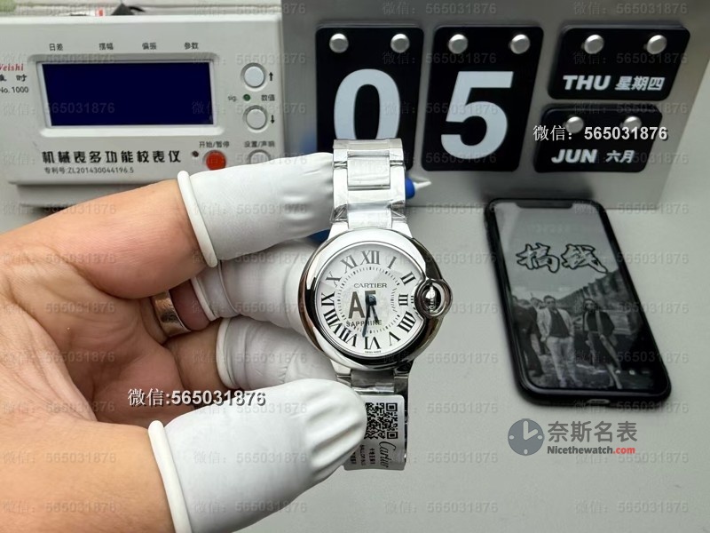 AF厂卡地亚蓝气球28mm女表深度评测:名媛腕间的优雅之选 | 奈斯探表 AF厂卡地亚蓝气球28mm女表深度评测:名媛腕间的优雅之选 | 奈斯探表