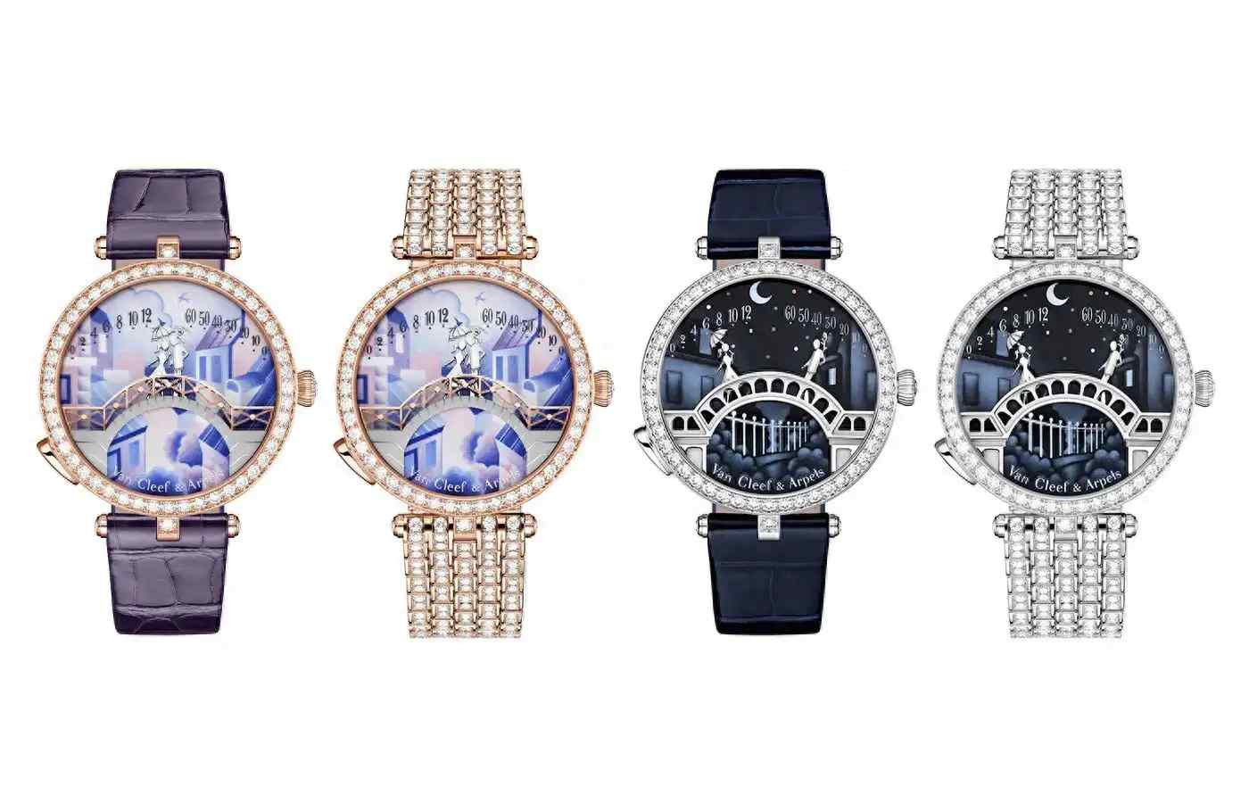 浪漫至死！梵克雅宝情人桥四时版上市，随时重现拥吻瞬间太戳心！ | 奈斯探表