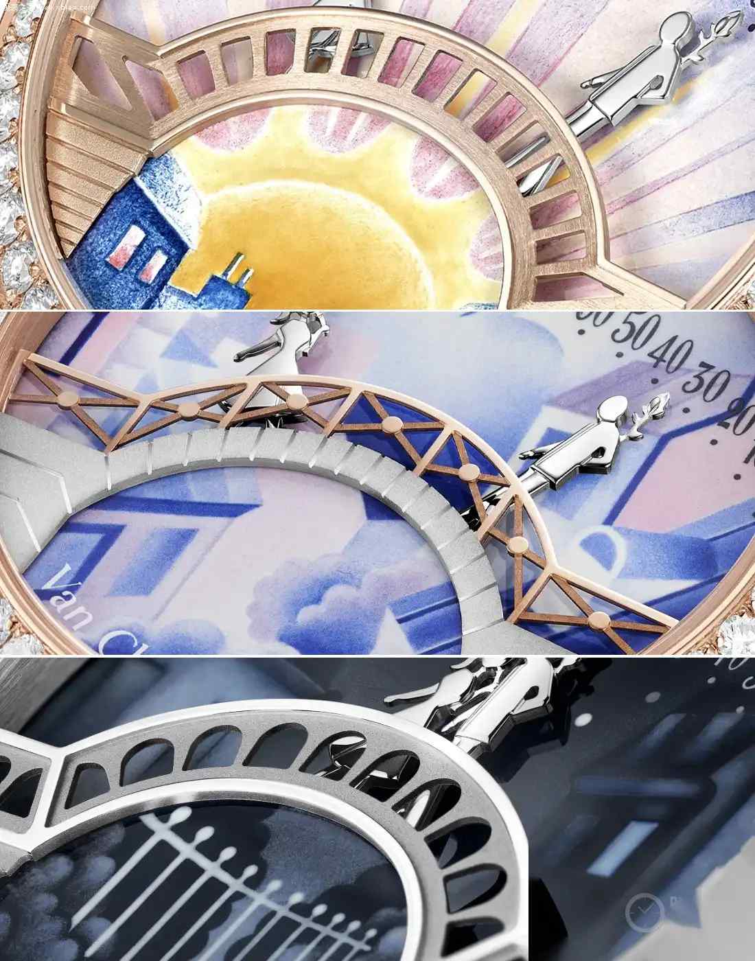 浪漫至死！梵克雅宝情人桥四时版上市，随时重现拥吻瞬间太戳心！ | 奈斯探表