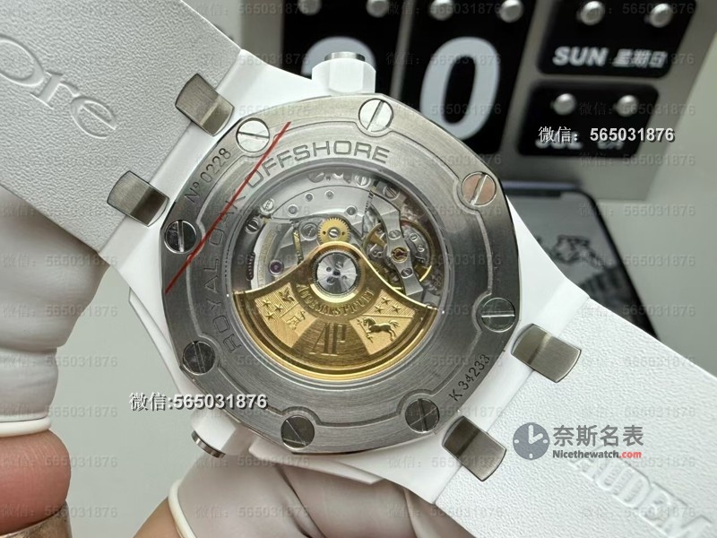 APS厂爱彼15707陶瓷腕表深度评测:3120机芯的走时稳定性究竟如何? | 奈斯探表 APS厂爱彼15707陶瓷腕表深度评测:3120机芯的走时稳定性究竟如何? | 奈斯探表