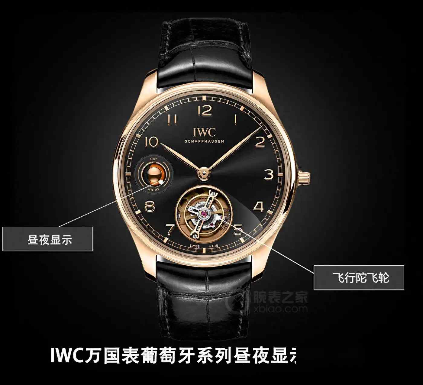2024表王预定！IWC这款陀飞轮太绝了，昼夜显示+硬金表壳颠覆想象！ | 奈斯探表