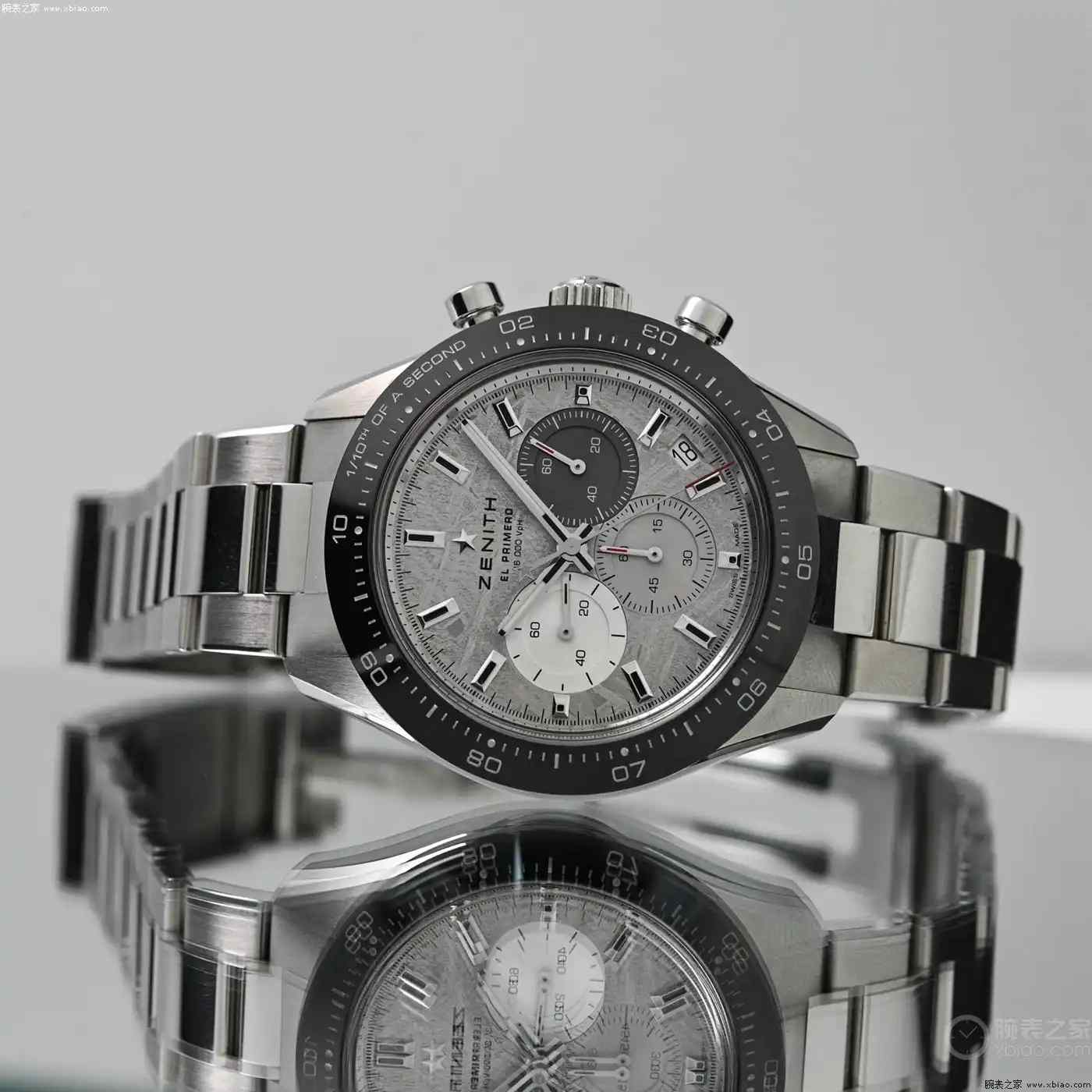 真力时陨石表面震撼来袭!Chronomaster Sport限量款,每只花纹都独一无二 | 奈斯探表 真力时陨石表面震撼来袭!Chronomaster Sport限量款,每只花纹都独一无二 | 奈斯探表