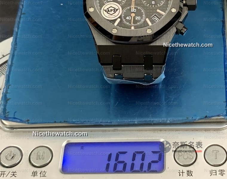 APS厂放大招！爱彼26240全陶瓷+飞返计时，上海4401机芯还原原版神韵，表迷闭眼入！ | 奈斯探表