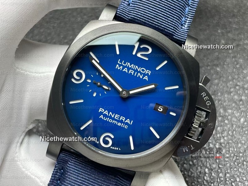 比原装还香？VS沛纳海2319深度拆解：P9010机芯+快拆表带，调日历方式一模一样！ | 奈斯探表