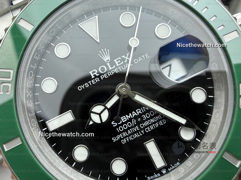 戴上就被追问是不是原装?VS厂41mm绿水鬼细节炸裂,连专柜师傅都看走眼? | 奈斯探表 戴上就被追问是不是原装?VS厂41mm绿水鬼细节炸裂,连专柜师傅都看走眼? | 奈斯探表