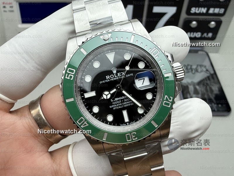 戴上就被追问是不是原装?VS厂41mm绿水鬼细节炸裂,连专柜师傅都看走眼? | 奈斯探表 戴上就被追问是不是原装?VS厂41mm绿水鬼细节炸裂,连专柜师傅都看走眼? | 奈斯探表