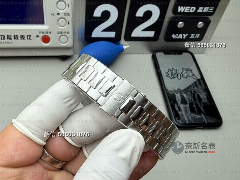 男人的终极梦想表?3K厂百达翡丽鹦鹉螺5711全拆解,薄到贴腕,亮到炸街! | 奈斯探表 男人的终极梦想表?3K厂百达翡丽鹦鹉螺5711全拆解,薄到贴腕,亮到炸街! | 奈斯探表