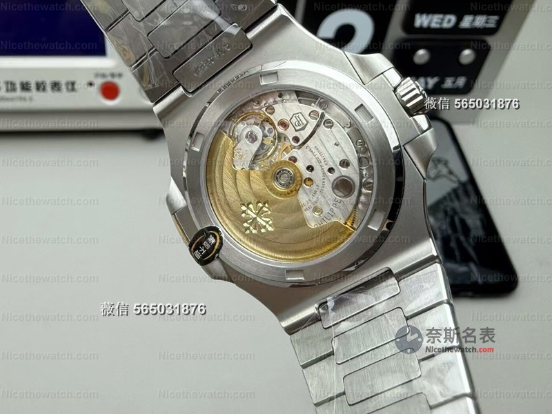 男人的终极梦想表?3K厂百达翡丽鹦鹉螺5711全拆解,薄到贴腕,亮到炸街! | 奈斯探表 男人的终极梦想表?3K厂百达翡丽鹦鹉螺5711全拆解,薄到贴腕,亮到炸街! | 奈斯探表