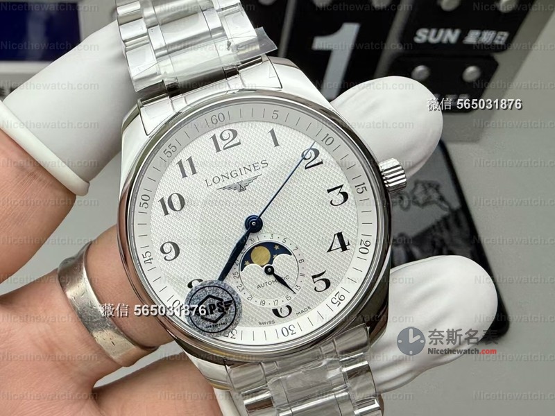 AF厂放大招!42mm月相名匠实测:烤蓝指针+899.5机芯,细节完爆APS? | 奈斯探表 AF厂放大招!42mm月相名匠实测:烤蓝指针+899.5机芯,细节完爆APS? | 奈斯探表