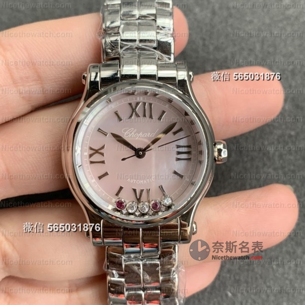 腕间的小精灵在跳舞？YF厂把萧邦“快乐钻石”做活了，每一眼都是心动的感觉！ | 奈斯探表
