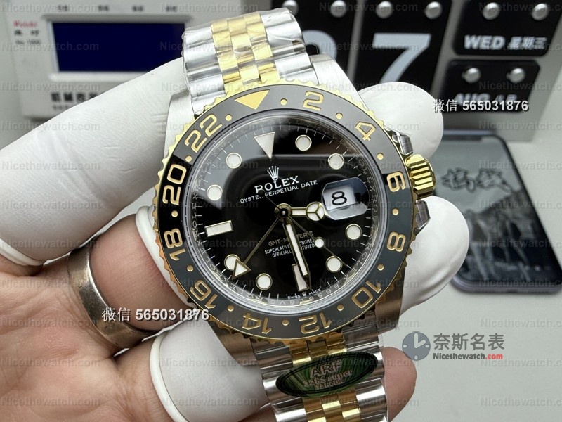 别再买轻飘仿表了!这款ARF间金皮蛋圈做到170克,戴上手才知道什么叫坠手感! | 奈斯探表 别再买轻飘仿表了!这款ARF间金皮蛋圈做到170克,戴上手才知道什么叫坠手感! | 奈斯探表