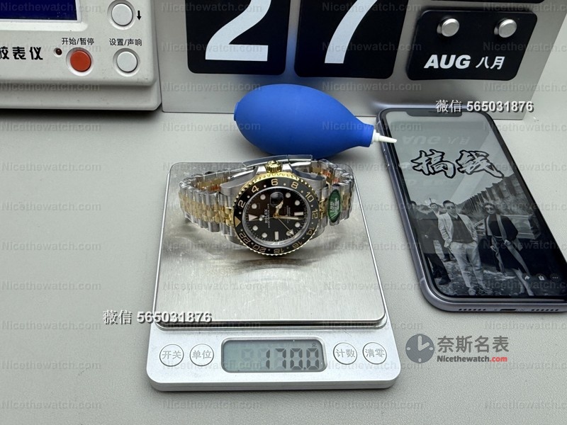 别再买轻飘仿表了!这款ARF间金皮蛋圈做到170克,戴上手才知道什么叫坠手感! | 奈斯探表 别再买轻飘仿表了!这款ARF间金皮蛋圈做到170克,戴上手才知道什么叫坠手感! | 奈斯探表