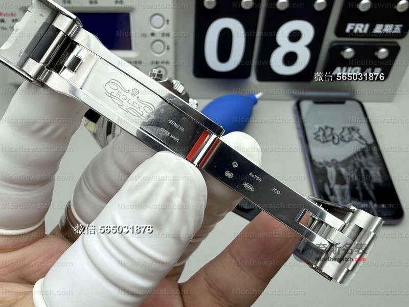 VS又放大招!新款白金迪通拿上线,4131V3机芯+全配重,胶带都带微调? | 奈斯探表 VS又放大招!新款白金迪通拿上线,4131V3机芯+全配重,胶带都带微调? | 奈斯探表