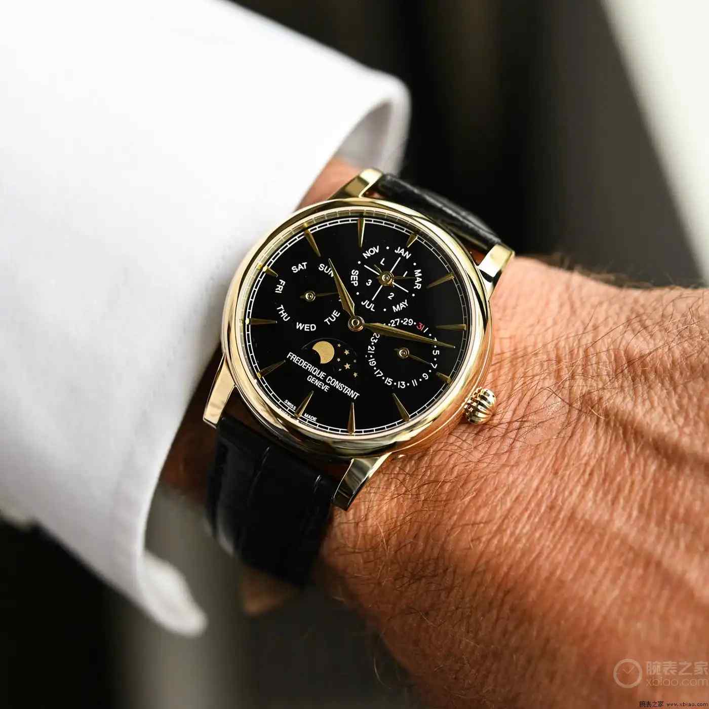 性价比之王！康斯登自家机芯万年历表发布，72小时动储+蓝宝石透背！ | 奈斯探表