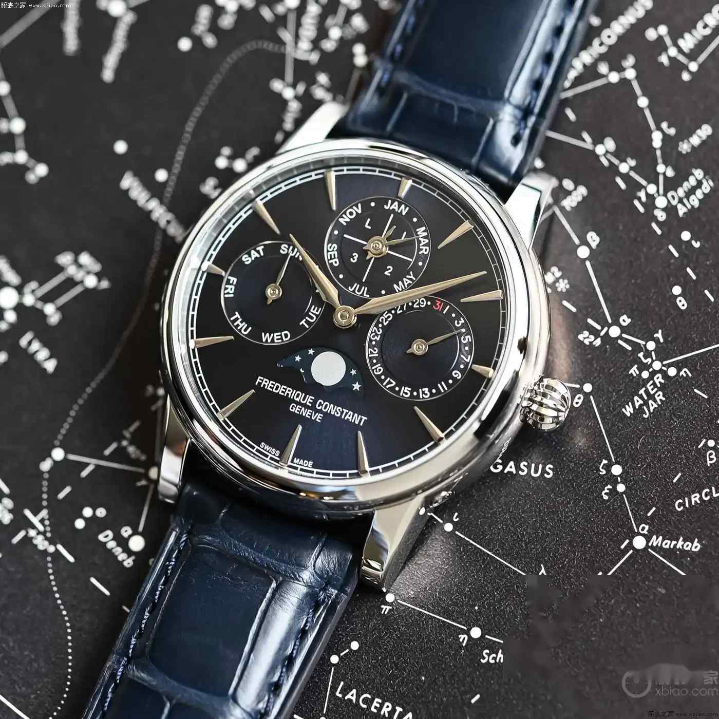 性价比之王！康斯登自家机芯万年历表发布，72小时动储+蓝宝石透背！ | 奈斯探表
