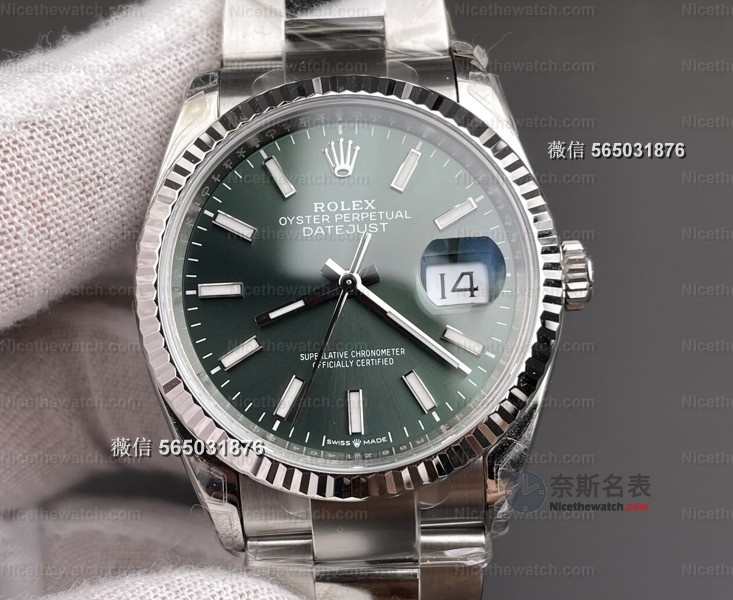 为什么懂表的人都选这款?VS厂36mm薄荷绿日志曝光,机芯稳如正品,颜值还这么顶! | 奈斯探表 为什么懂表的人都选这款?VS厂36mm薄荷绿日志曝光,机芯稳如正品,颜值还这么顶! | 奈斯探表