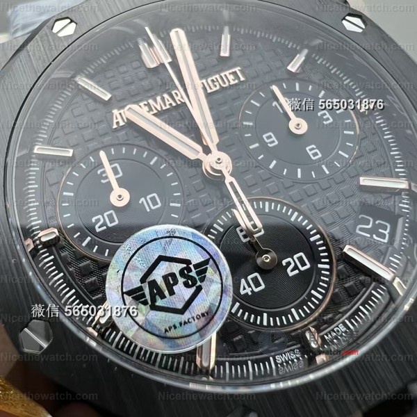 黑武士降临！APS厂爱彼26240黑陶瓷款真实测评：复刻表界的“天花板”值不值得冲？ | 奈斯探表