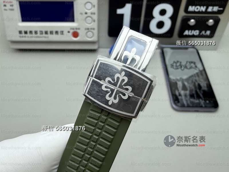 腕表玩家私藏清单曝光！BBF厂PP手雷5168G牛油果佩戴实录：舒适到忘记摘，朋友都问是不是真货！ | 奈斯探表