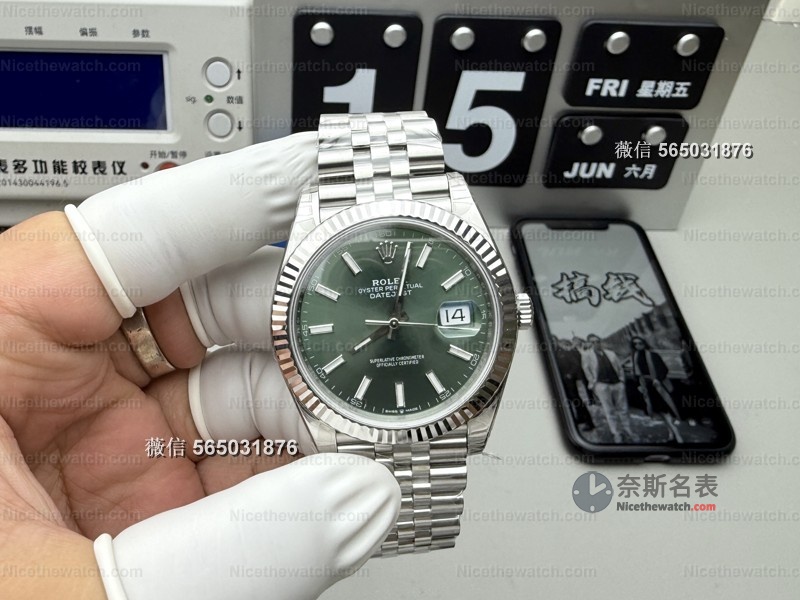 花了3k戴上“十万级劳力士”?实测VS厂薄荷绿日志,同事问我是不是真货! | 奈斯探表 花了3k戴上“十万级劳力士”?实测VS厂薄荷绿日志,同事问我是不是真货! | 奈斯探表