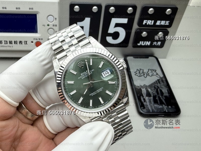 花了3k戴上“十万级劳力士”?实测VS厂薄荷绿日志,同事问我是不是真货! | 奈斯探表 花了3k戴上“十万级劳力士”?实测VS厂薄荷绿日志,同事问我是不是真货! | 奈斯探表