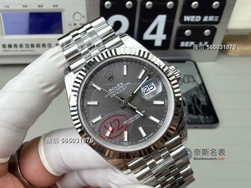 VS厂劳力士日志41复刻表深度测评：五大细节教你一眼识破真假，避免踩雷！ | 奈斯探表