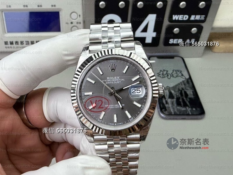 VS厂劳力士日志41复刻表深度测评：五大细节教你一眼识破真假，避免踩雷！ | 奈斯探表