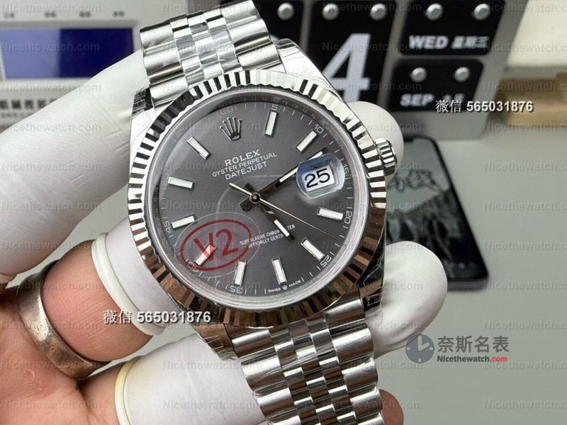 VS厂劳力士日志41复刻表深度测评：五大细节教你一眼识破真假，避免踩雷！ | 奈斯探表