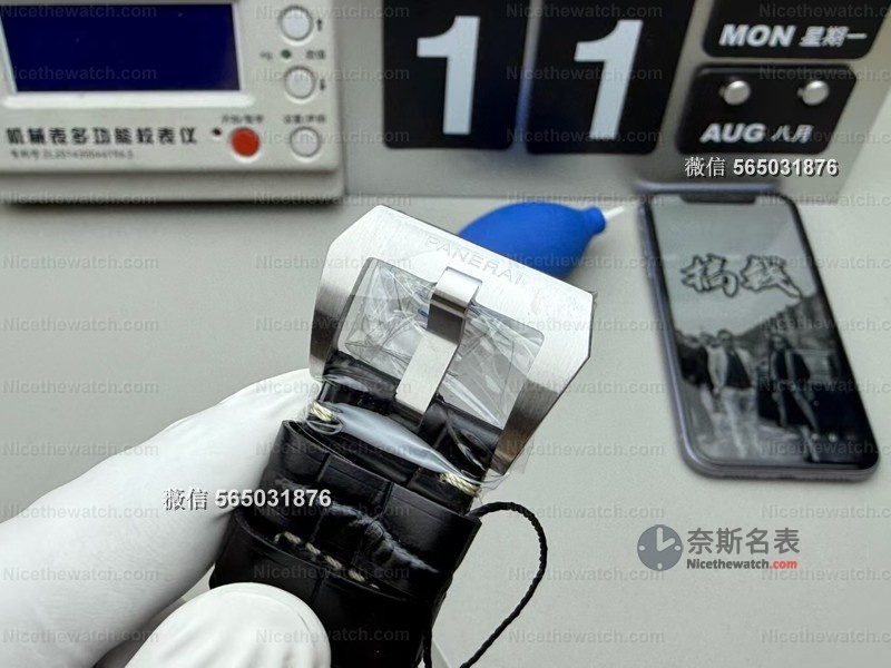 VS厂沛纳海312复刻实测：P9000机芯真能快调日历？ | 奈斯探表