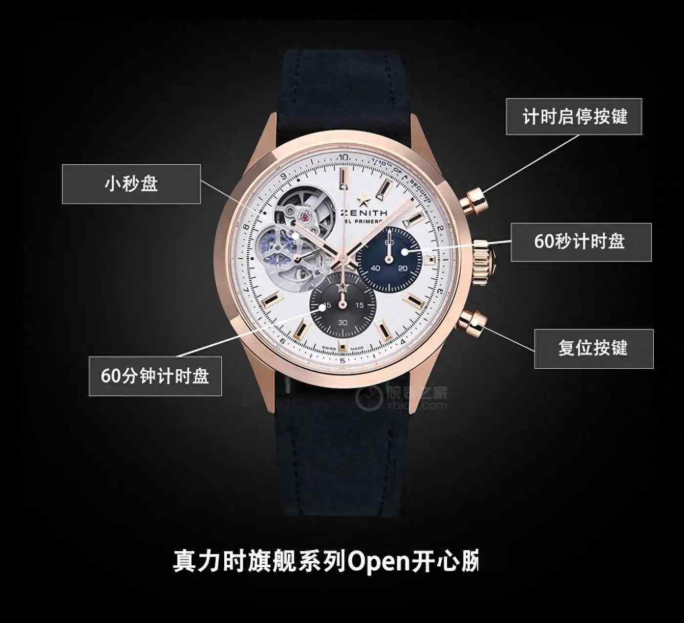 1969年传奇机芯重生！真力时三色计时盘竟暗藏透明秘境 | 奈斯探表