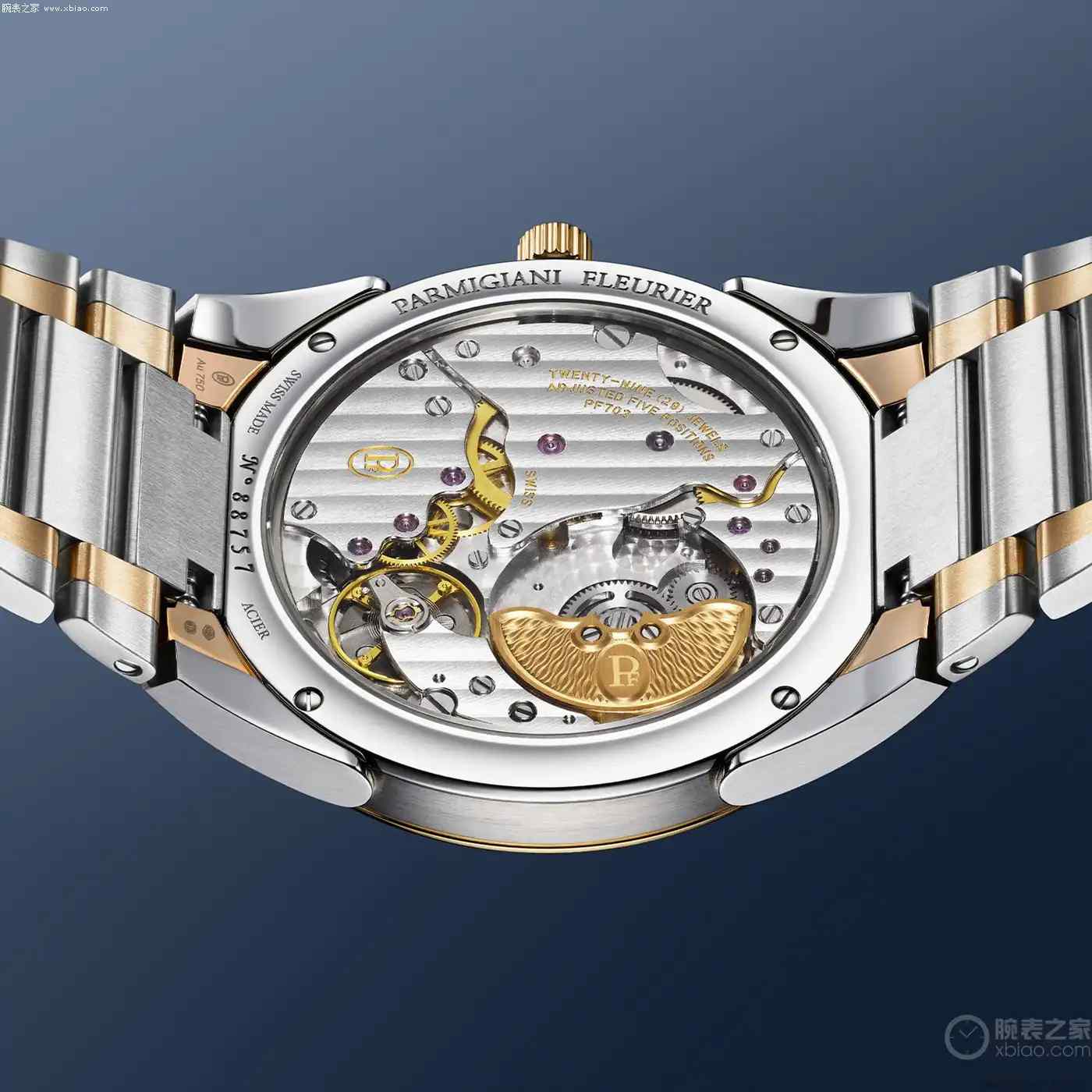 仅7.8毫米超薄体验!帕玛强尼间金无历腕表来袭,手工玑镂表盘惊艳全场 | 奈斯探表 仅7.8毫米超薄体验!帕玛强尼间金无历腕表来袭,手工玑镂表盘惊艳全场 | 奈斯探表