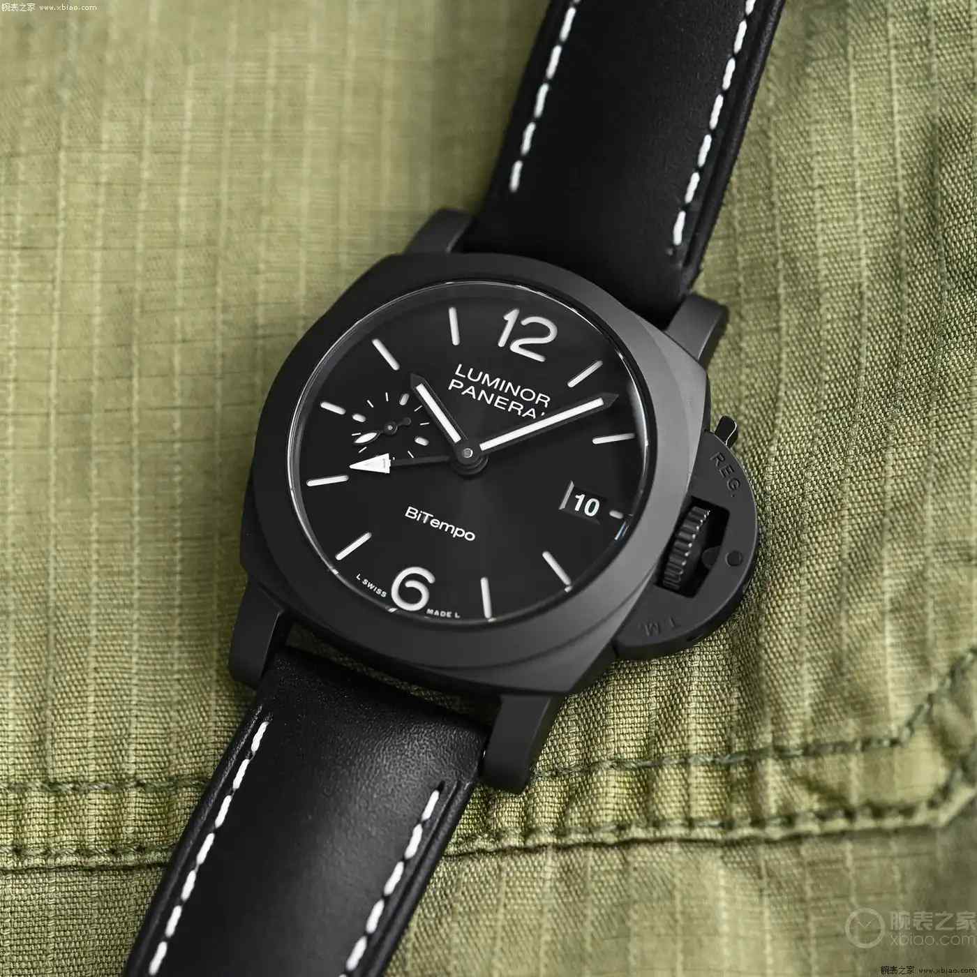 沛纳海首款40mm陶瓷GMT来了!PAM01460黑武士配双时区,72小时动储仅12万出头? | 奈斯探表 沛纳海首款40mm陶瓷GMT来了!PAM01460黑武士配双时区,72小时动储仅12万出头? | 奈斯探表
