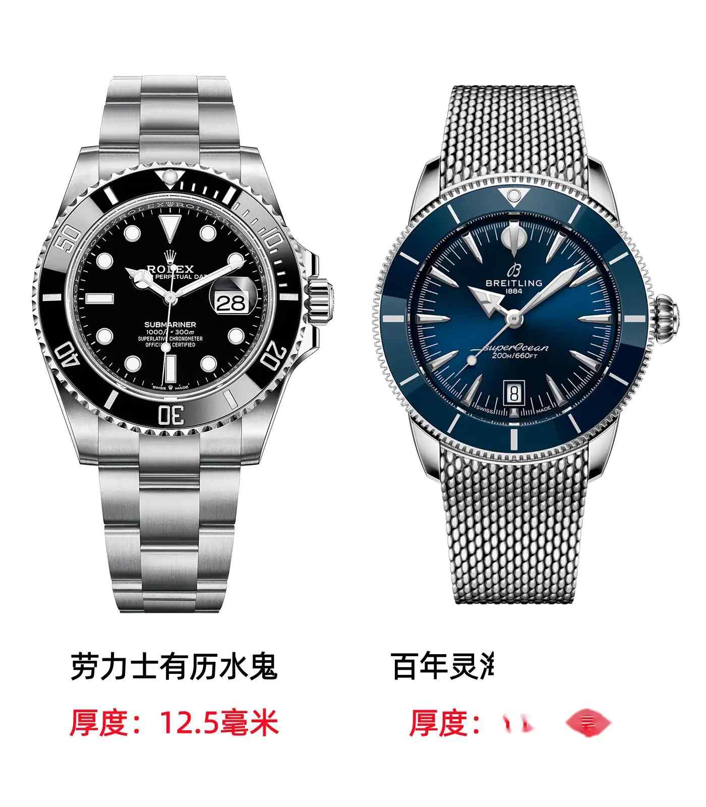 4万5必入百年灵！海洋文化B31厚度仅11.73mm，比水鬼更薄更复古 | 奈斯探表