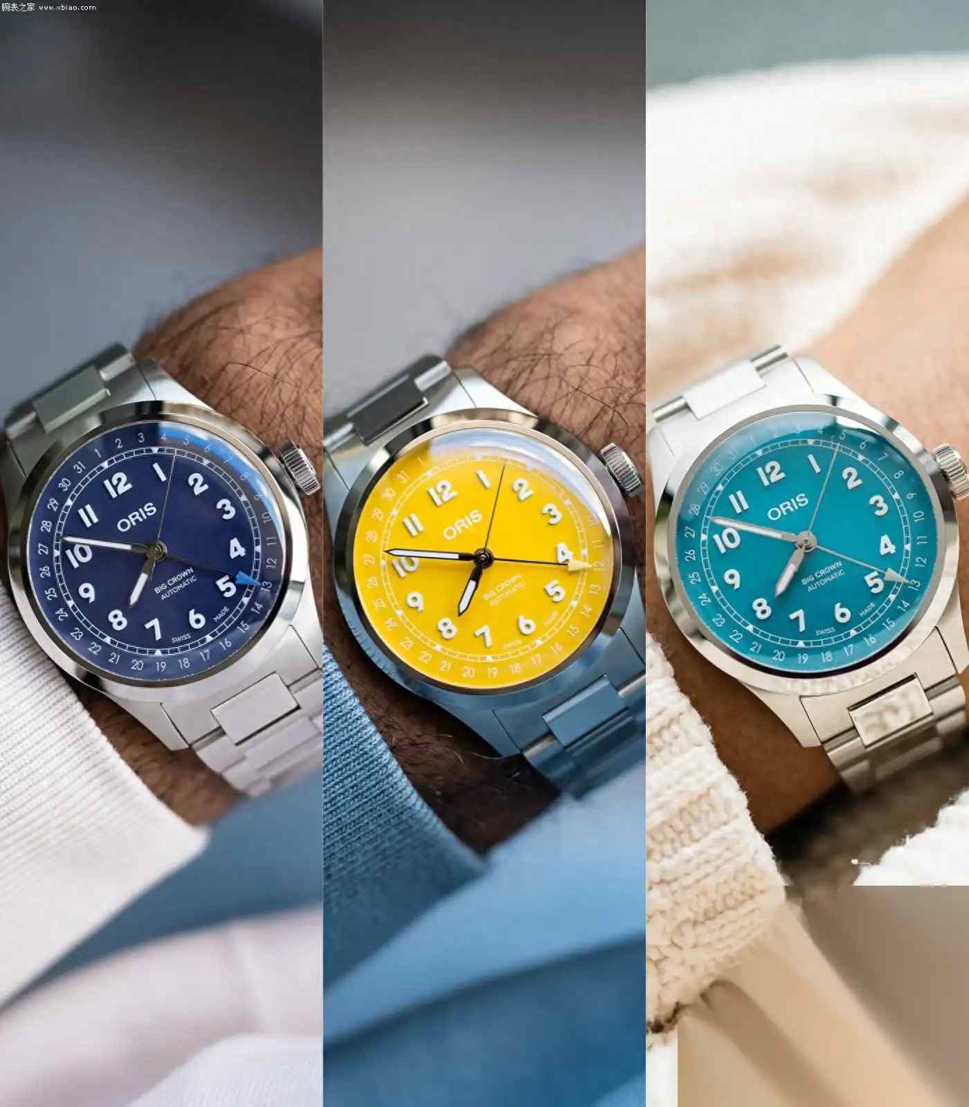 预算1万6怎么选？豪利时大表冠彩色盘腕表横评，这三款配色闭眼入 | 奈斯探表