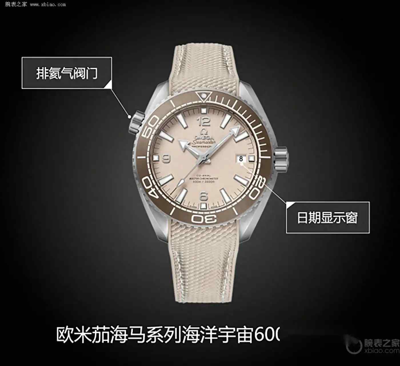 拒绝撞表！欧米茄这款米色海马潜水表，轻如羽毛却硬核到能深海抗磁 | 奈斯探表