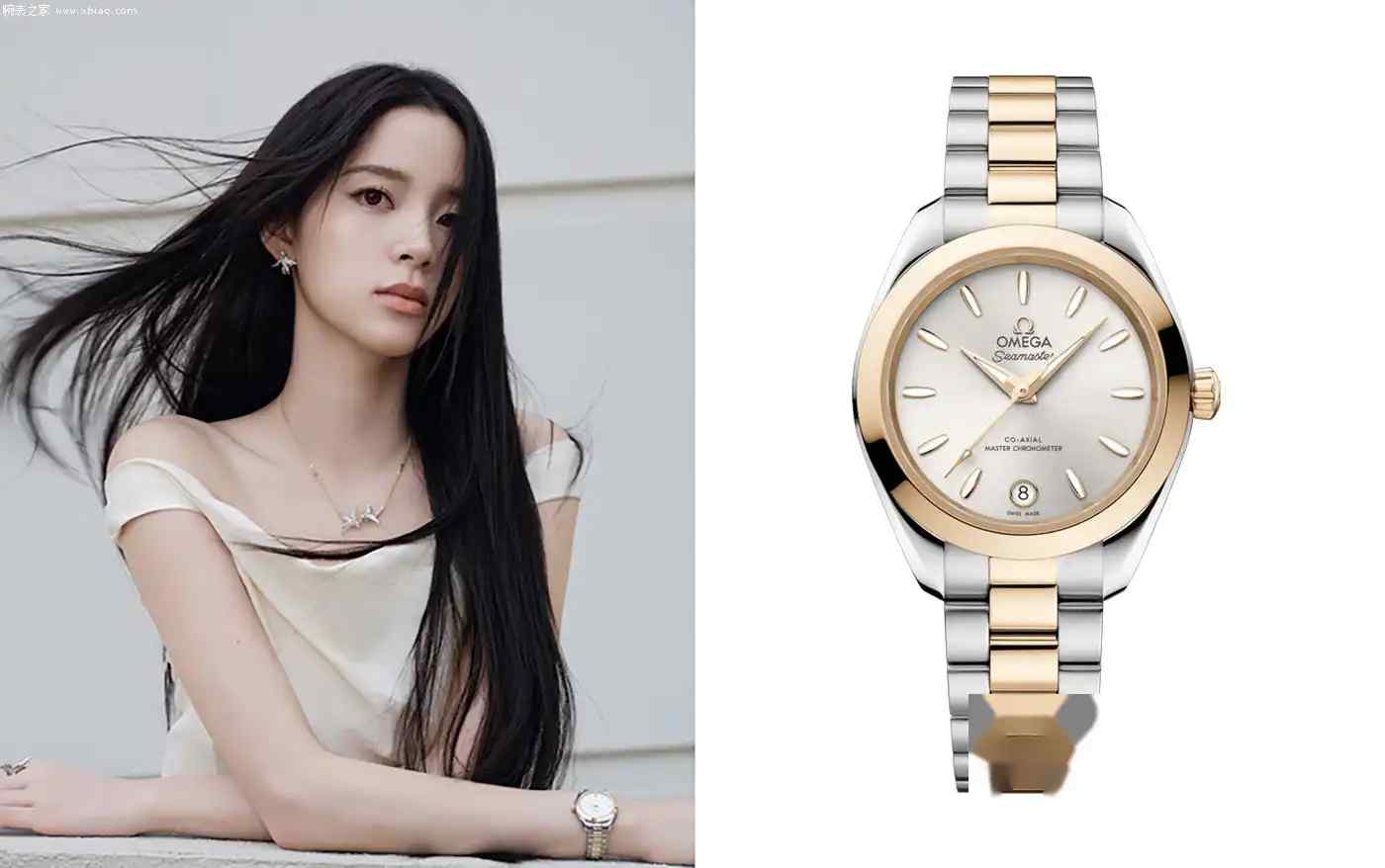 欧阳娜娜私藏!欧米茄海马AT30毫米双色表真香警告,20+女生闭眼入 | 奈斯探表 欧阳娜娜私藏!欧米茄海马AT30毫米双色表真香警告,20+女生闭眼入 | 奈斯探表