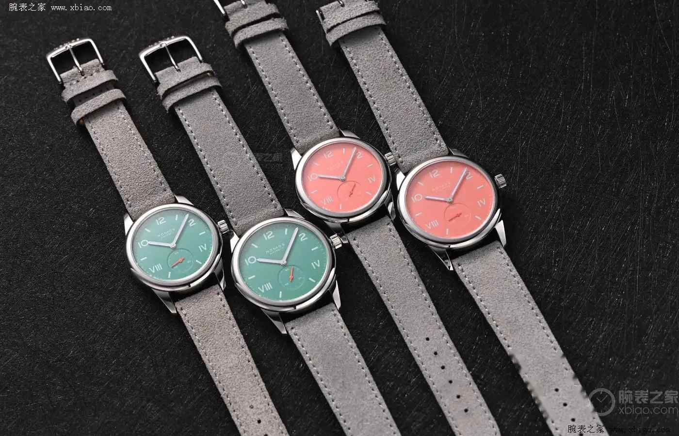 秋冬腕间一抹温柔粉！NOMOS珊瑚粉彩盘腕表点亮沉闷穿搭 | 奈斯探表